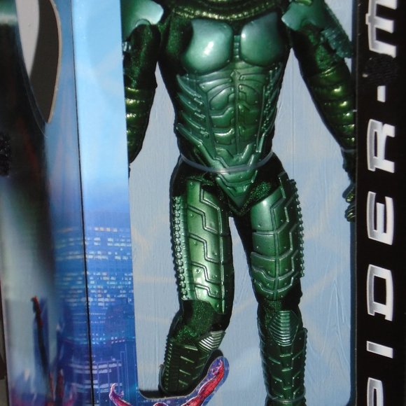 2001 TOY BIZ, SPIDER-MAN MOVIE, GREEN GOBLIN, DOLL/ACTION FIGURE, BRAND NEW!!!! - Picture 11 of 15